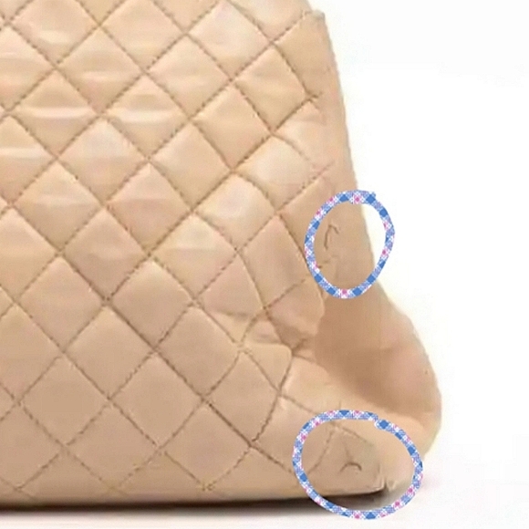 Chanel Matelasse 14th Series Beige Lambskin Gold Metal Chain Shoulder Bag - Picture 11 of 16